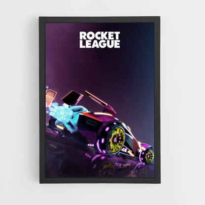 Poster Rocket League Auto