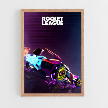 rocket-league-6 cadre Bois clair