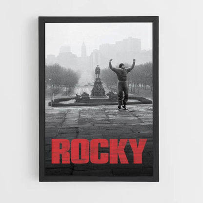 Rockiges Vintage-Poster