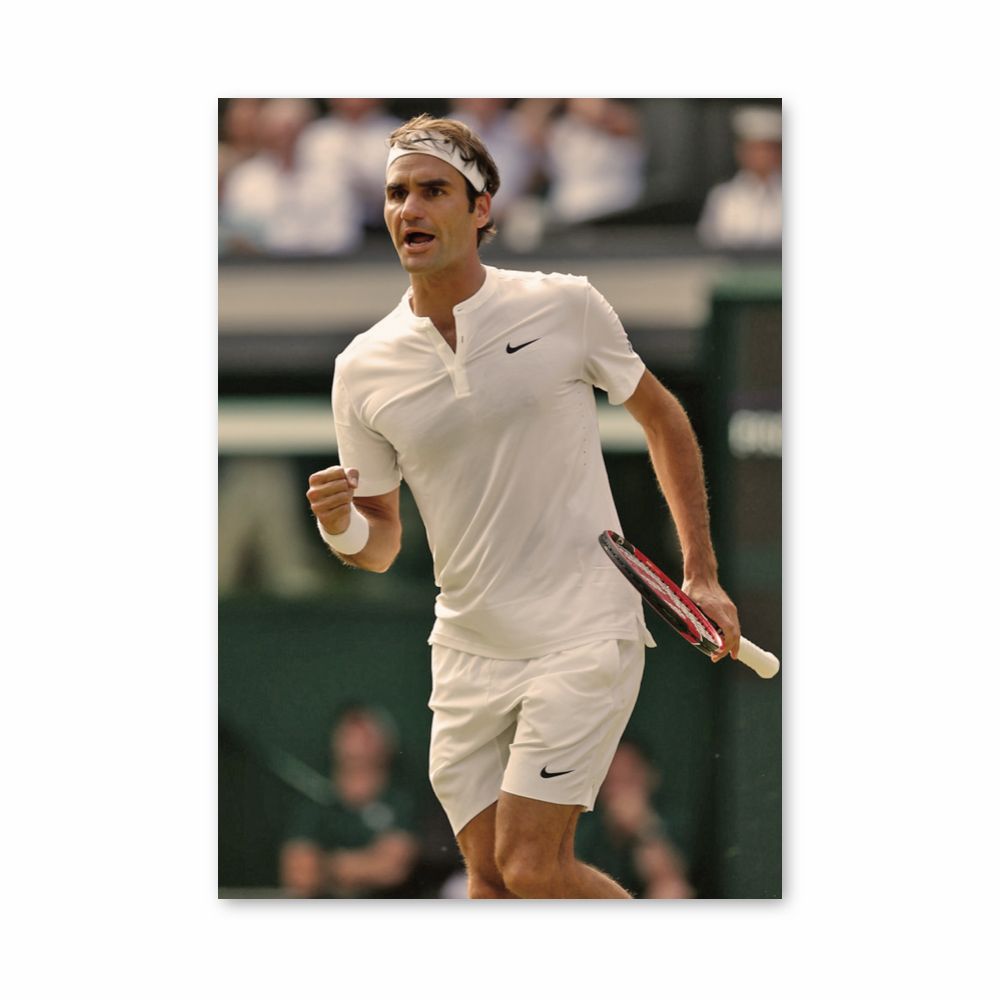 Rodger Federer Nike Poster