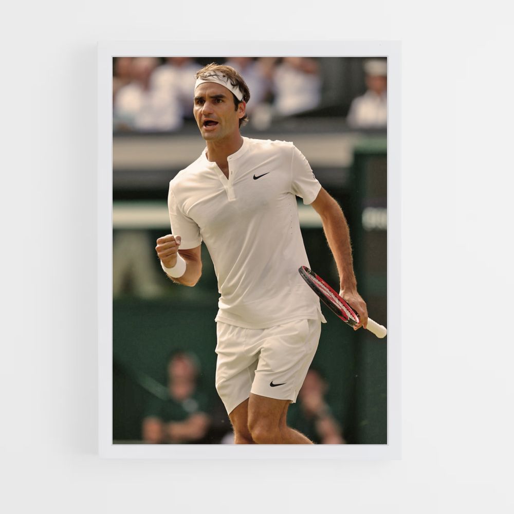 Rodger Federer Nike Poster