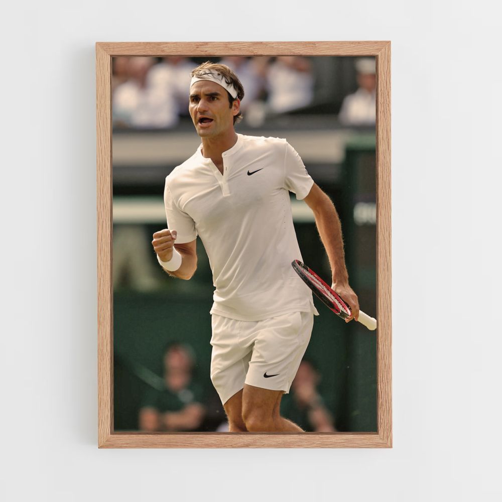 Rodger Federer Nike Poster