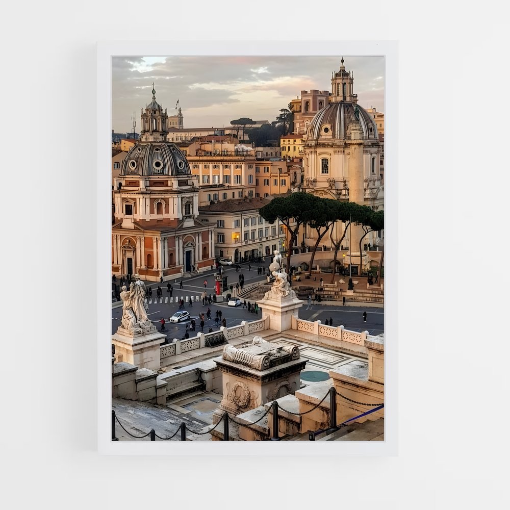 roma-2 cadre Blanc