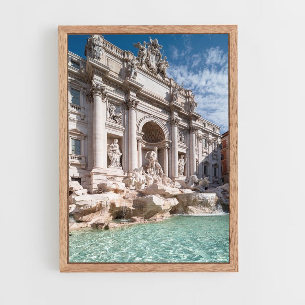 Trevi-Brunnen-Plakat