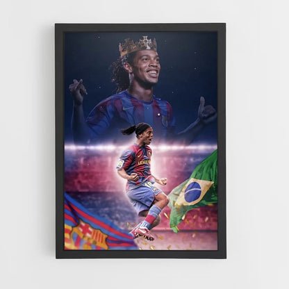 Poster Ronaldinho König