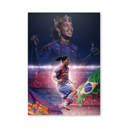 Poster Ronaldinho König