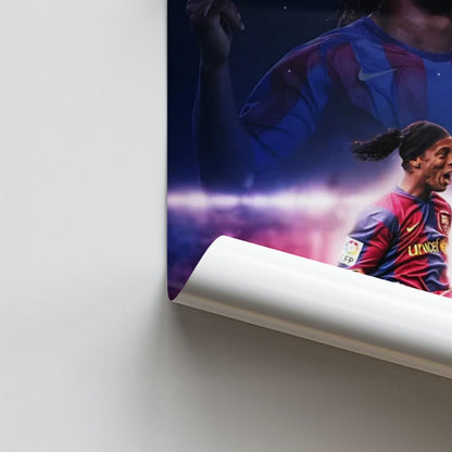 Poster Ronaldinho König