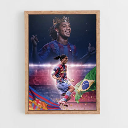 Poster Ronaldinho König