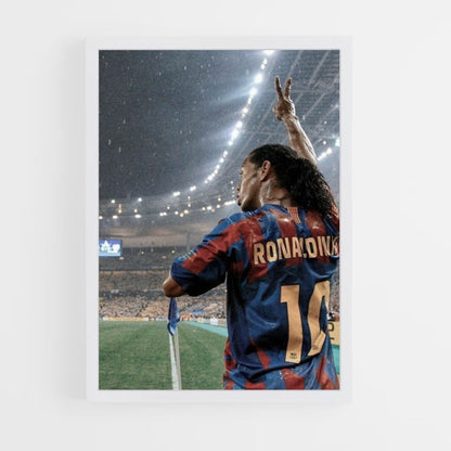 Poster Ronaldinho-Ecke