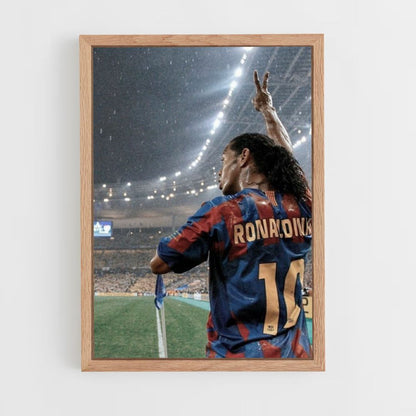 Poster Ronaldinho-Ecke