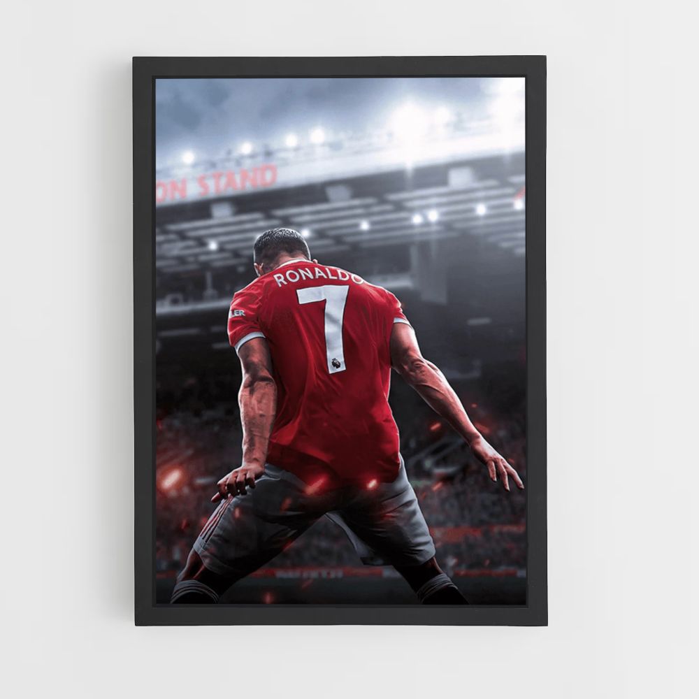 Poster CR7 Zurück