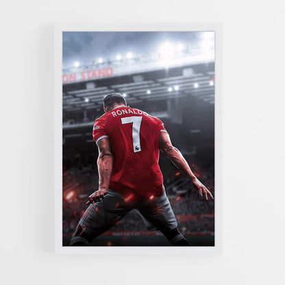 Poster CR7 Zurück