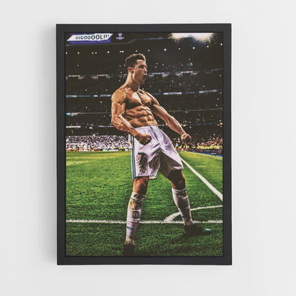 Poster Christiano Ronaldo Muskeln