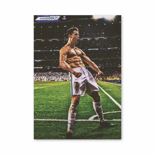 Poster Christiano Ronaldo Muskeln