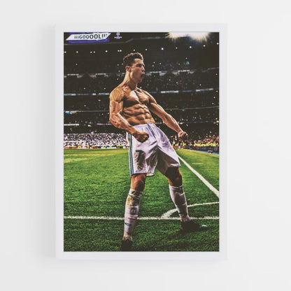 Poster Christiano Ronaldo Muskeln