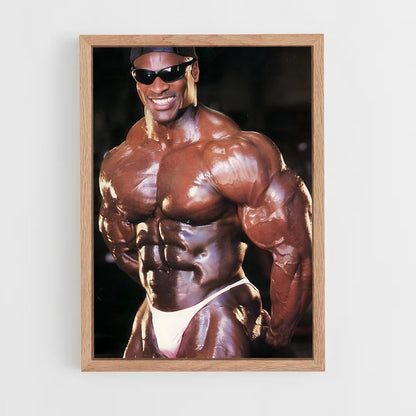 ronnie-coleman-2 cadre Bois clair