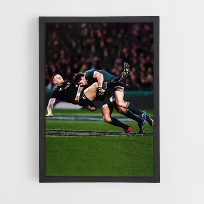 Poster Rugby Tackle