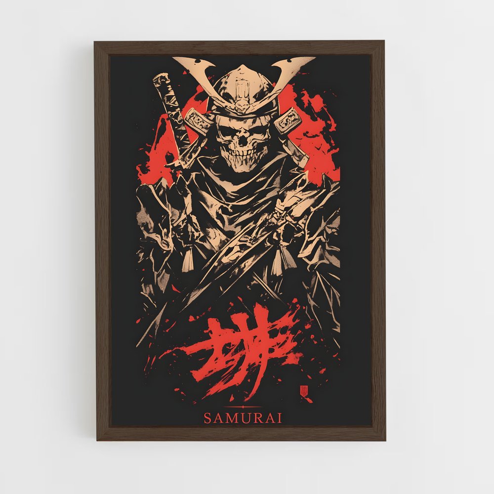 samourai-6 cadre Bois foncé