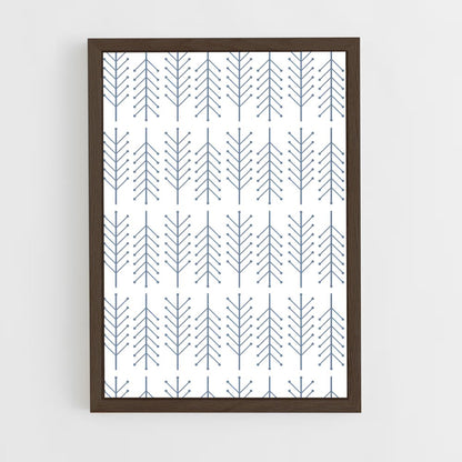 scandinavian-3 cadre Bois foncé