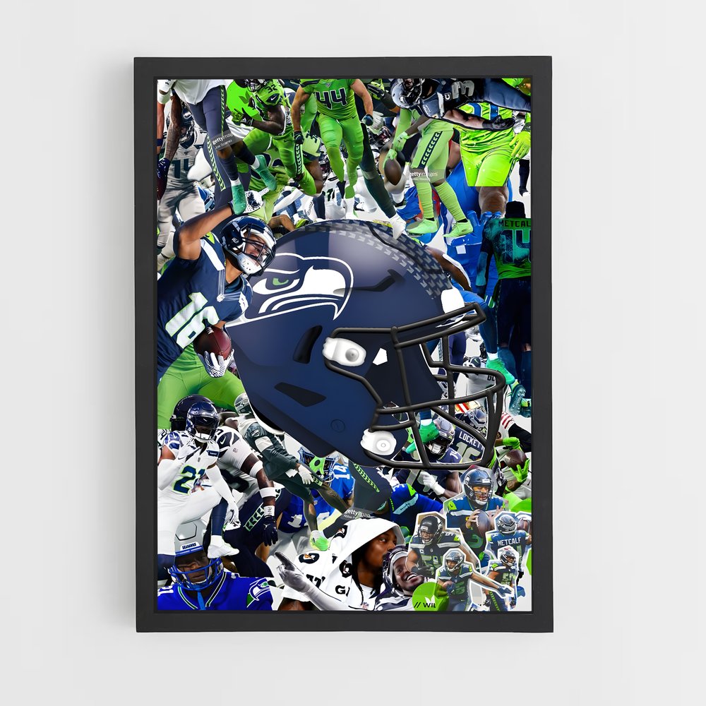 seahawks-12 cadre Noir