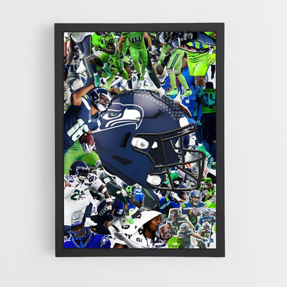 seahawks-12 cadre Noir