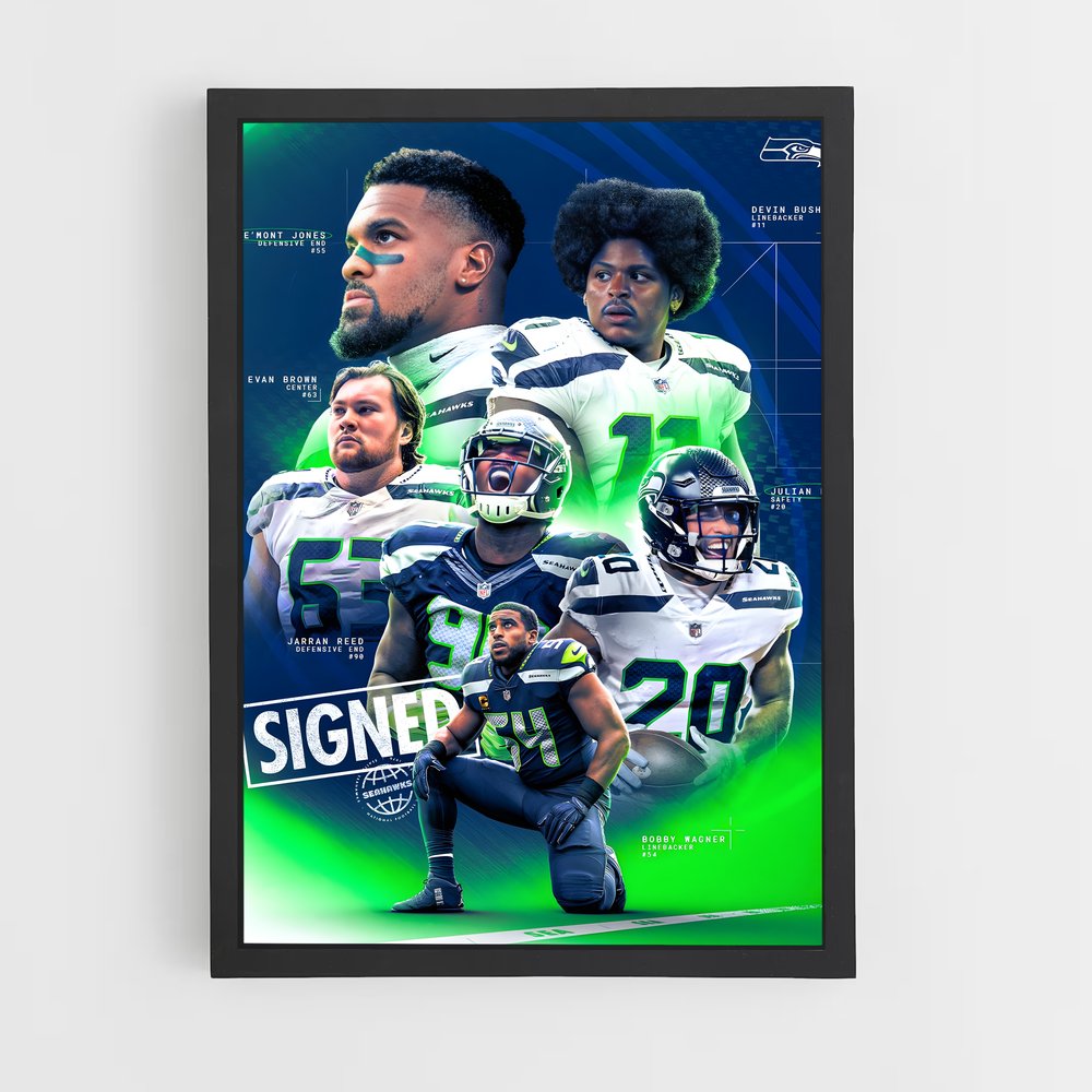 seahawks-7 cadre Noir