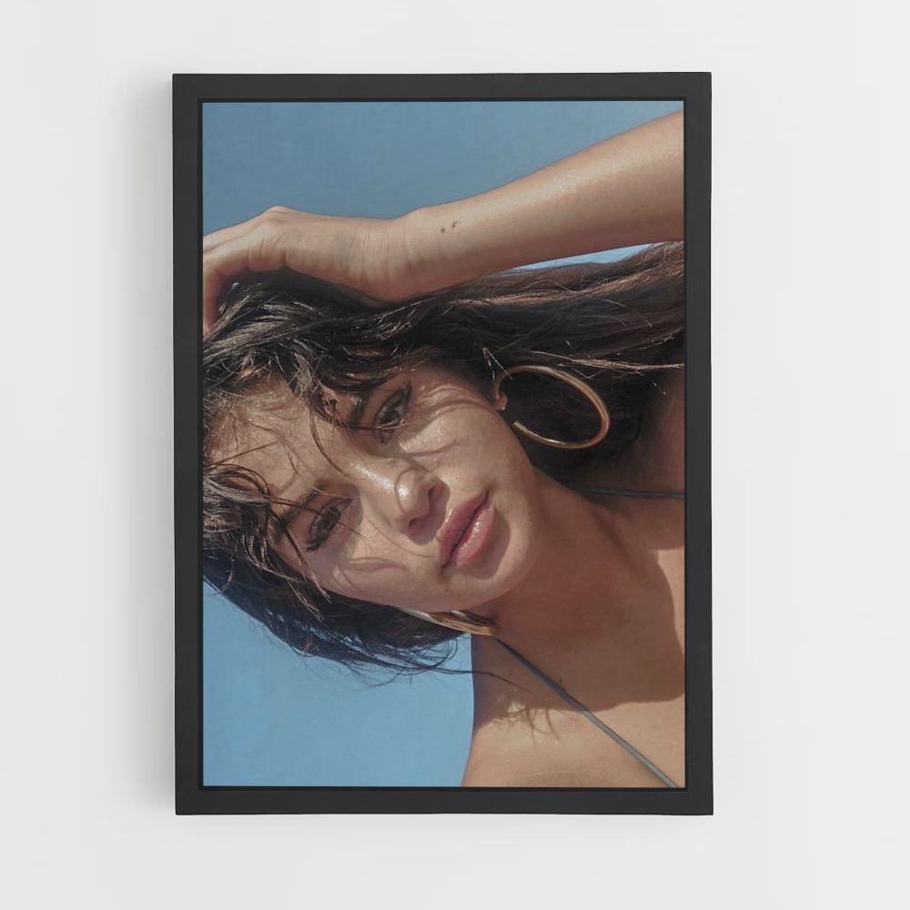 Poster Selena Gomez Beach