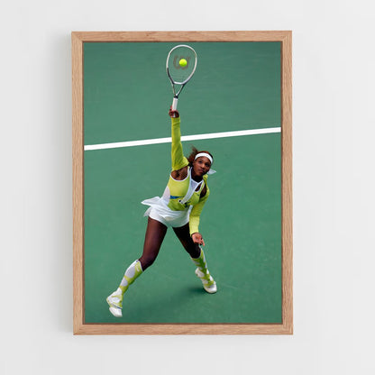 serena-williams-6 cadre Bois clair