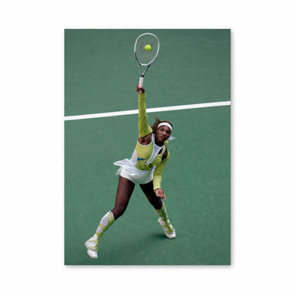 Poster Serena Williams Green