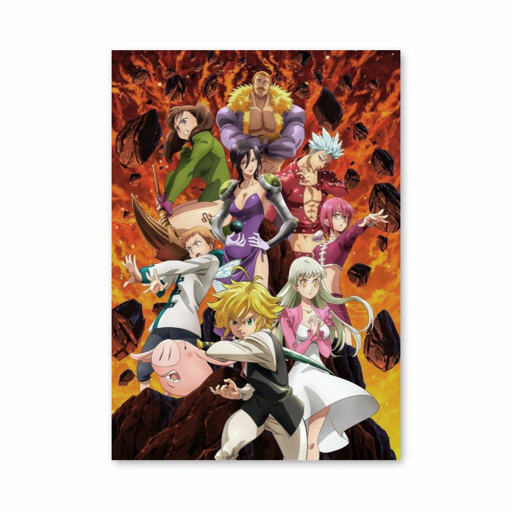 Poster Nanatsu no Taizai Kampf