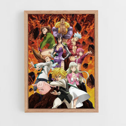 Poster Nanatsu no Taizai Kampf