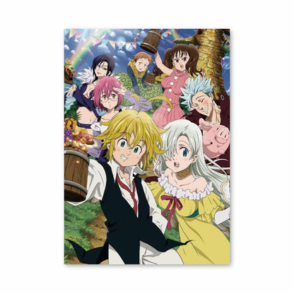 Poster Seven Deadly Sins Group