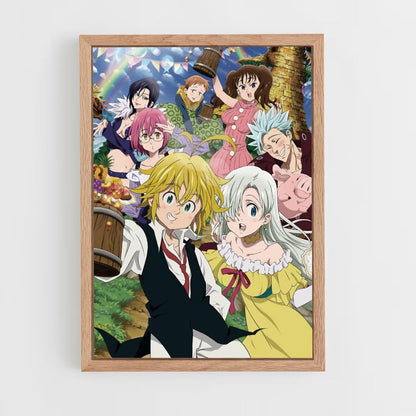 Poster Seven Deadly Sins Group