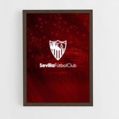 sevilla-fc-7 cadre Bois foncé
