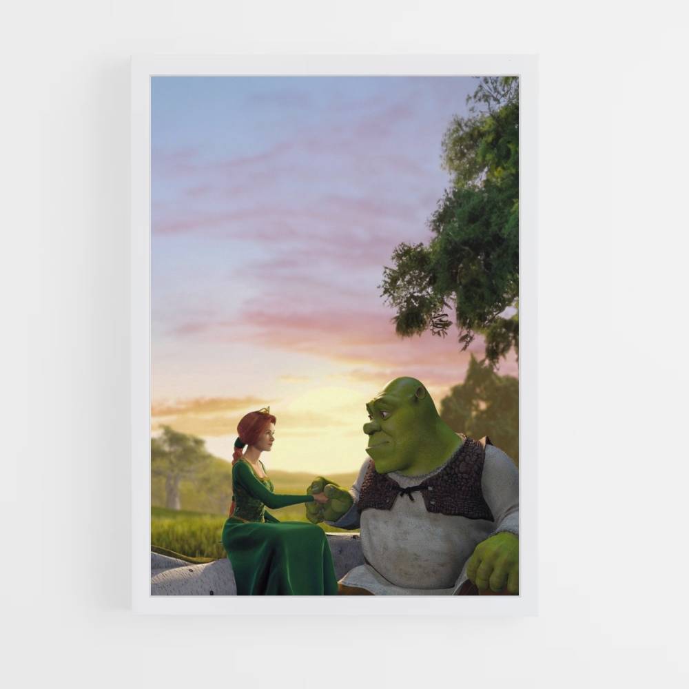 Poster Shrek Fiona Mensch