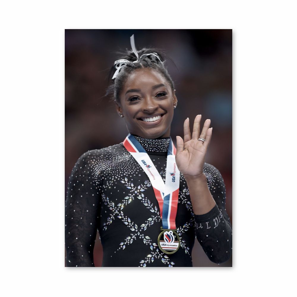 Poster Simone Biles Hallo