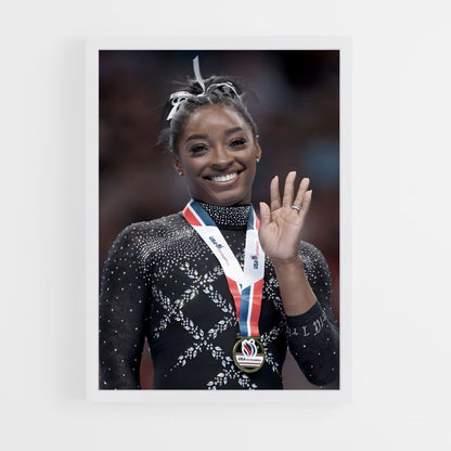 Poster Simone Biles Hallo