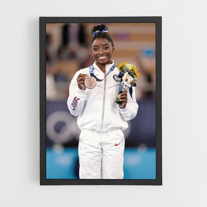 Poster Simone-Biles-Medaille