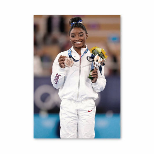 Poster Simone-Biles-Medaille