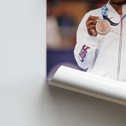 Poster Simone-Biles-Medaille