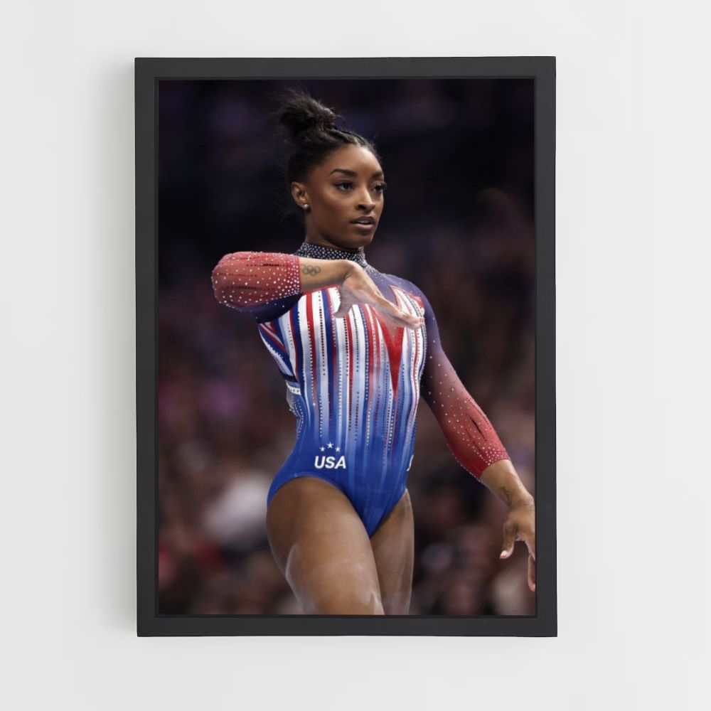 Poster Simone Biles USA