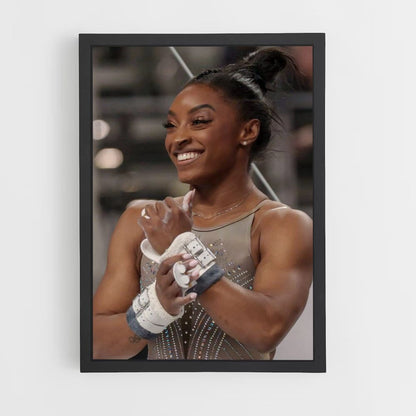 Poster Simone Biles Gymnastik