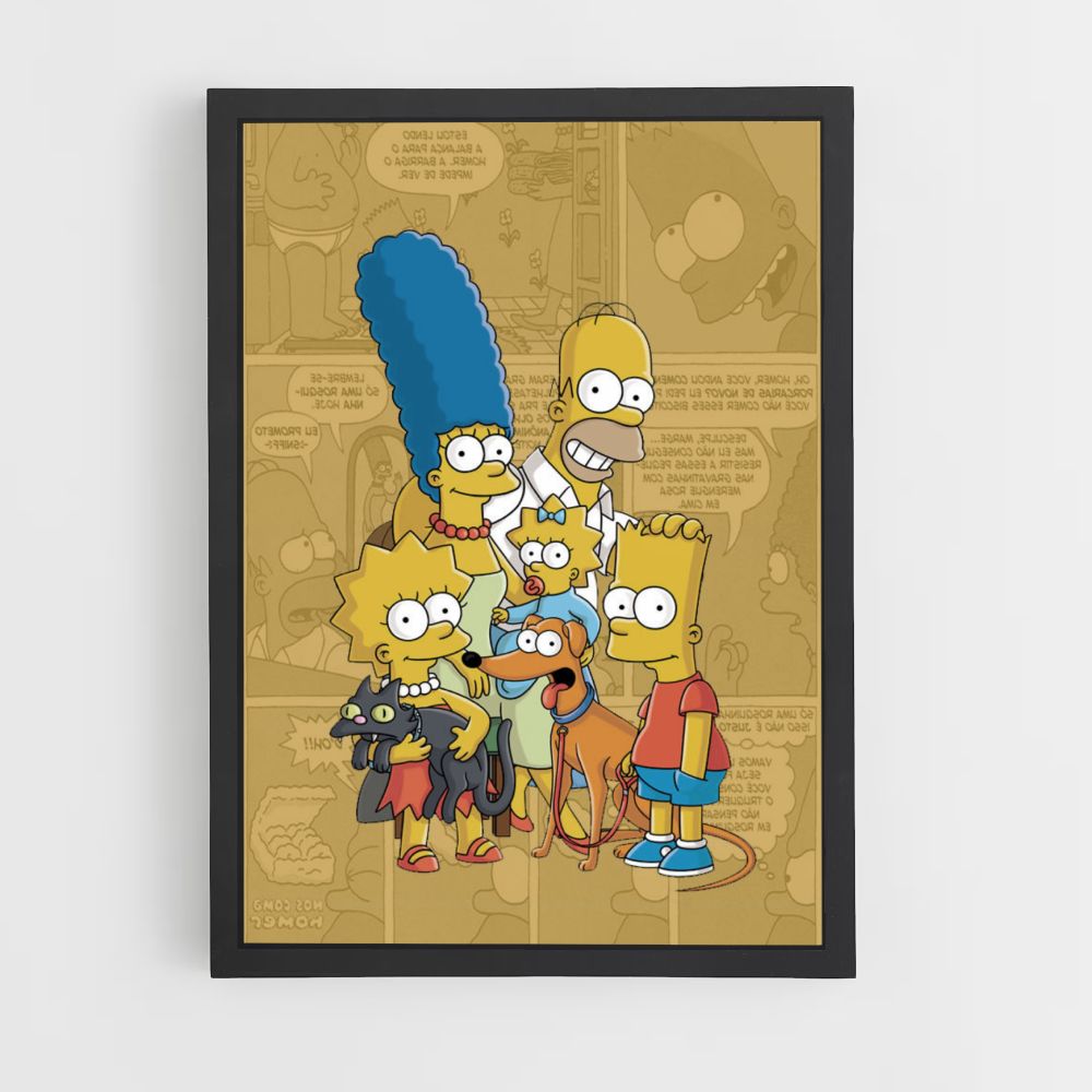 Poster Simpsons Comics