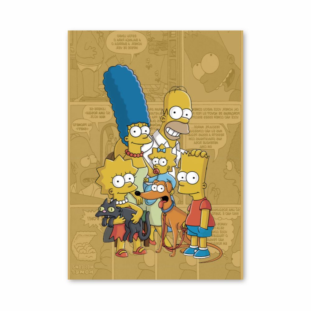 Poster Simpsons Comics