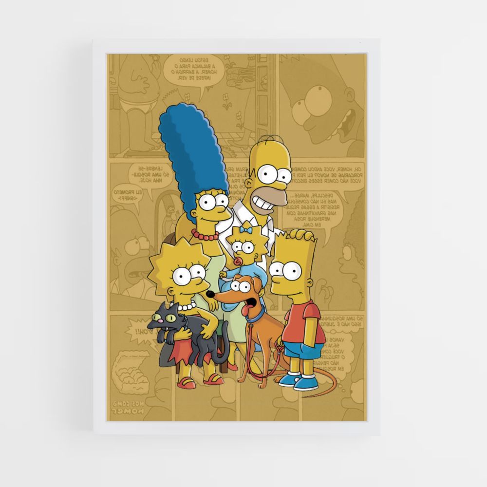 Poster Simpsons Comics