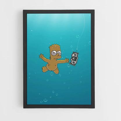 Poster Bart Nirvana