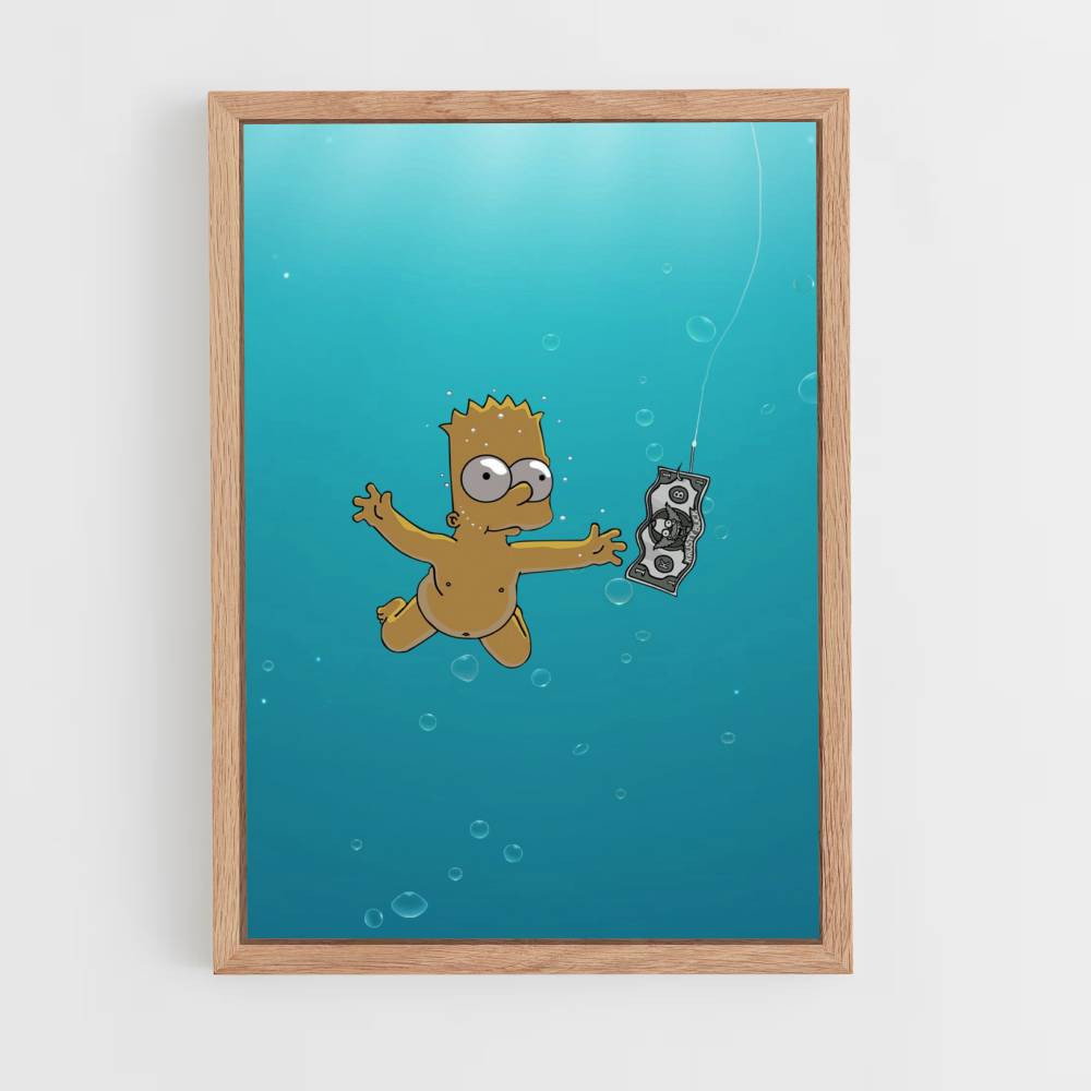 Poster Bart Nirvana