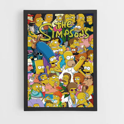 Poster Simpsons Charakter