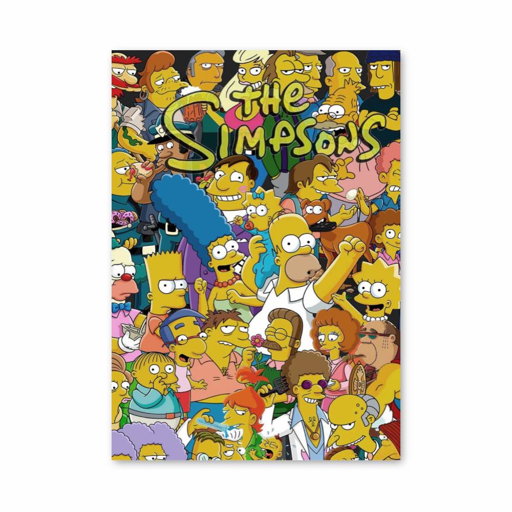 Poster Simpsons Personnage