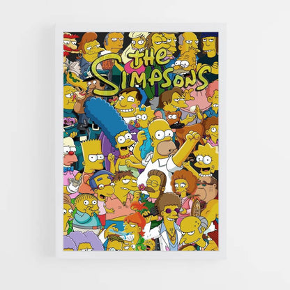 Poster Simpsons Charakter